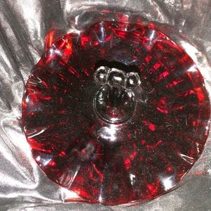 Ruby Red Lemon wedge trey Vintage.